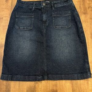 Classic Denim Skirt
